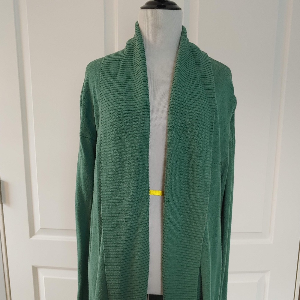 Green Cardigan